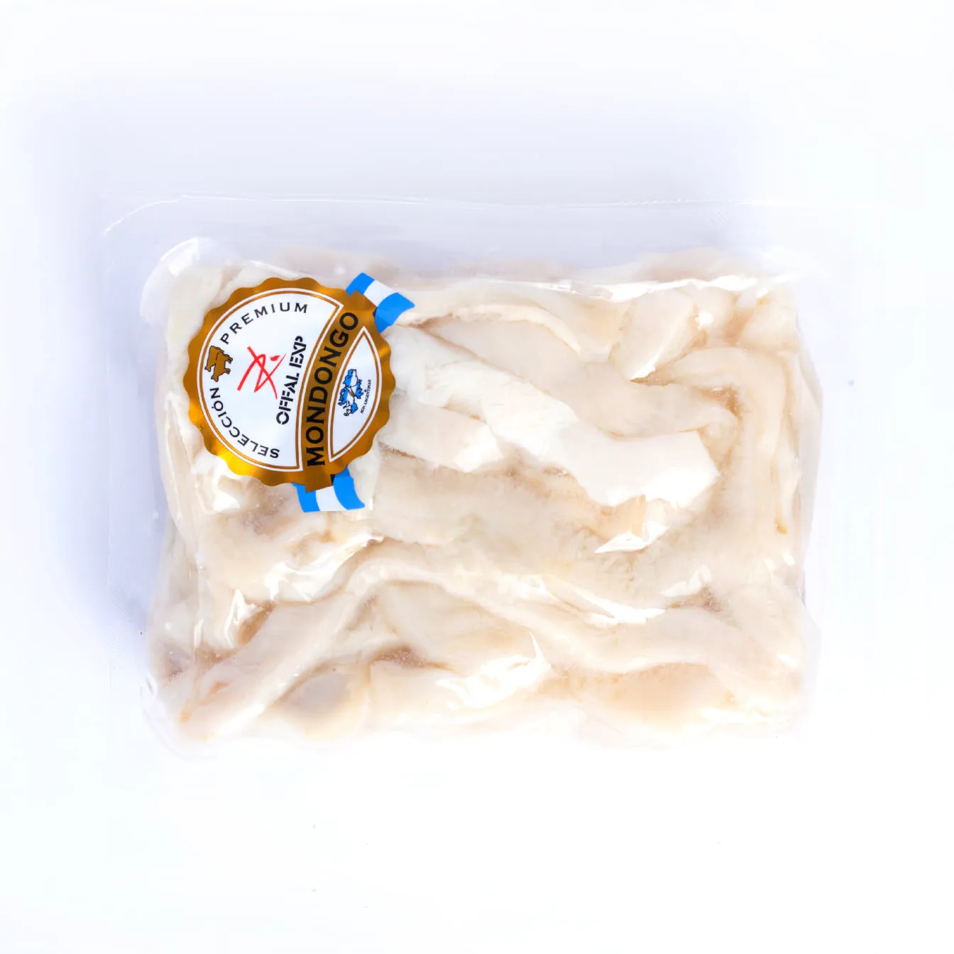 Bleached tripe strips tray